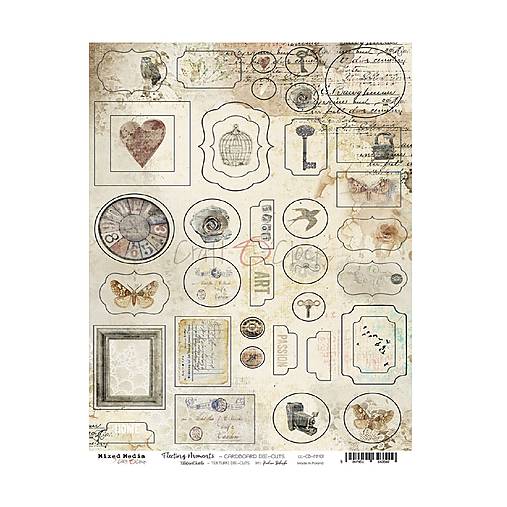 Papier - Kartónové výrezy Fleeting Moments  - 17631538_