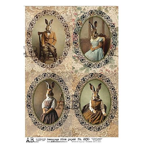 Papier - Ryžový papier 2230 AB/ A4 - 17632009_