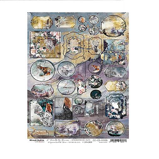 Papier - Kartónové výrezy A Twinkle Of Sunrise - 17632430_