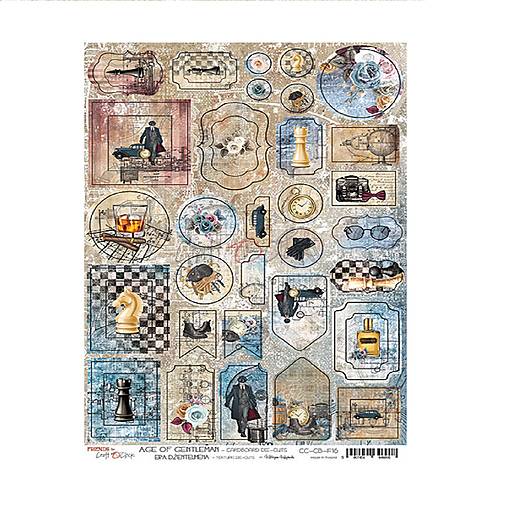 Papier - Kartónové výrezy Age of Gentleman - 17632451_