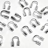 Komponenty - Kovový chránič na lanko-1ks - 17632473_