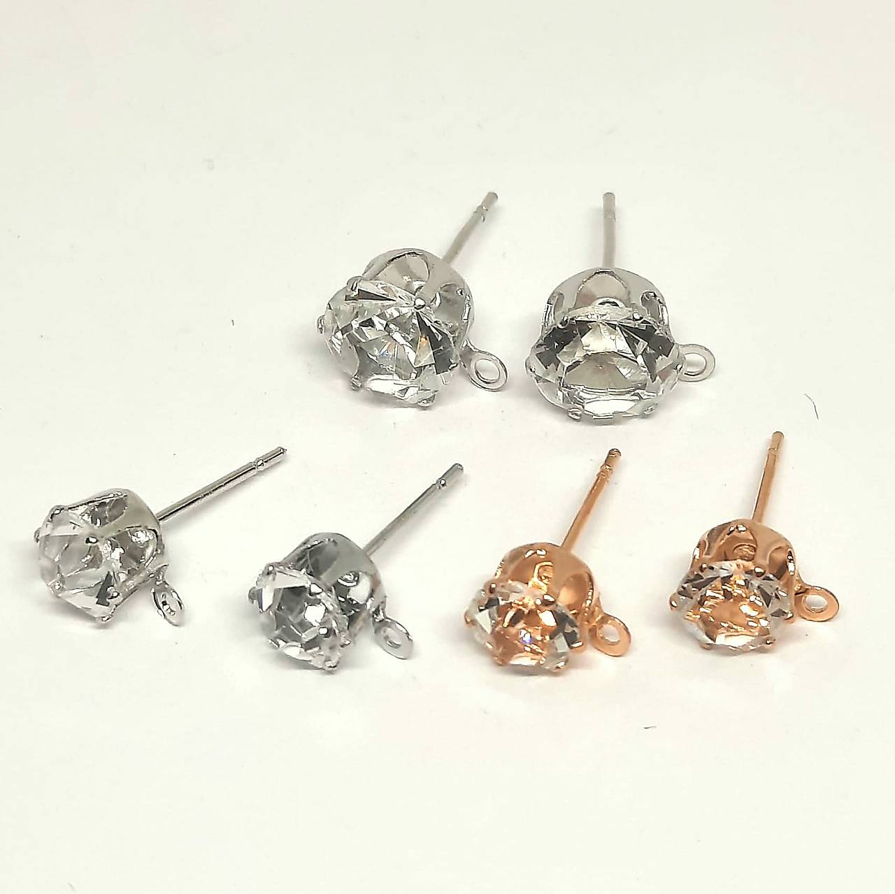 Puzeta so štrasom-1 pár