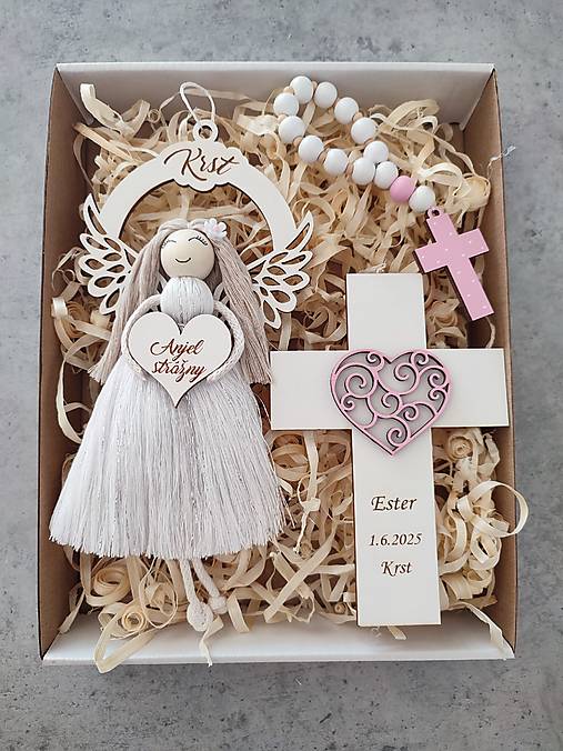 Dekorácie - Darček ku krstu - 17630849_