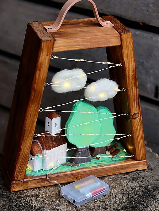 Lampášik "kaplnka v lese"