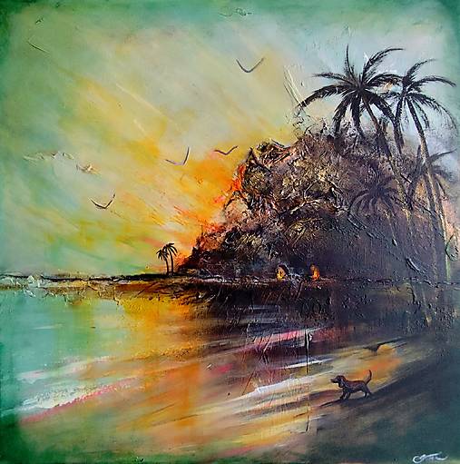 Obrazy - Strážca tajomstiev - 17631424_