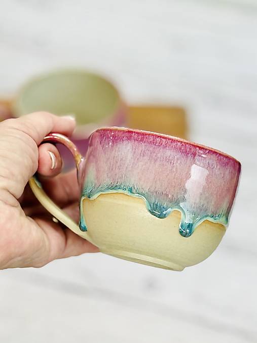 Latte šálka Aurora