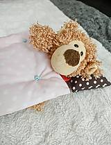 Hračky - Prikrývka a vankúš pre princeznú  - 17630833_