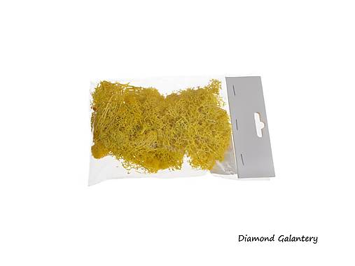 Suroviny - Preparovaný mach - 100 gramov - Lime - 17634044_