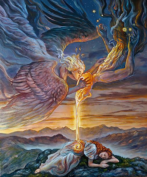 Obrazy - The Kiss of Oblivion - 17634569_