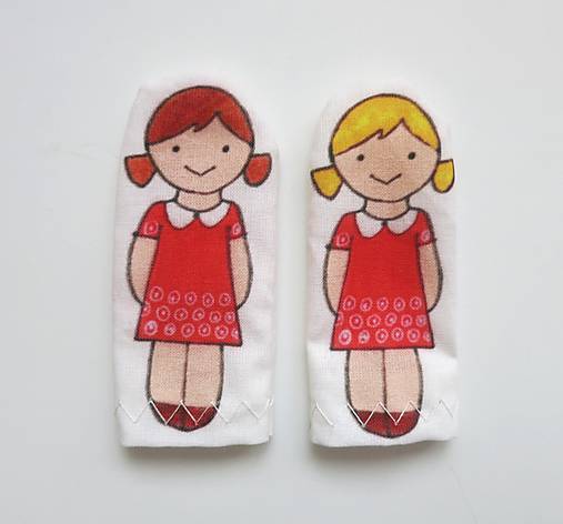 MINI pršteková maňuška - sada rozprávka o Jankovi a Marienke (Marienka)
