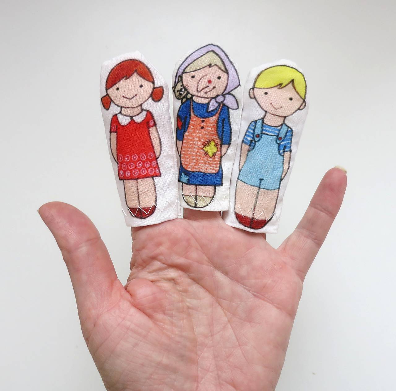 MINI pršteková maňuška - sada rozprávka o Jankovi a Marienke