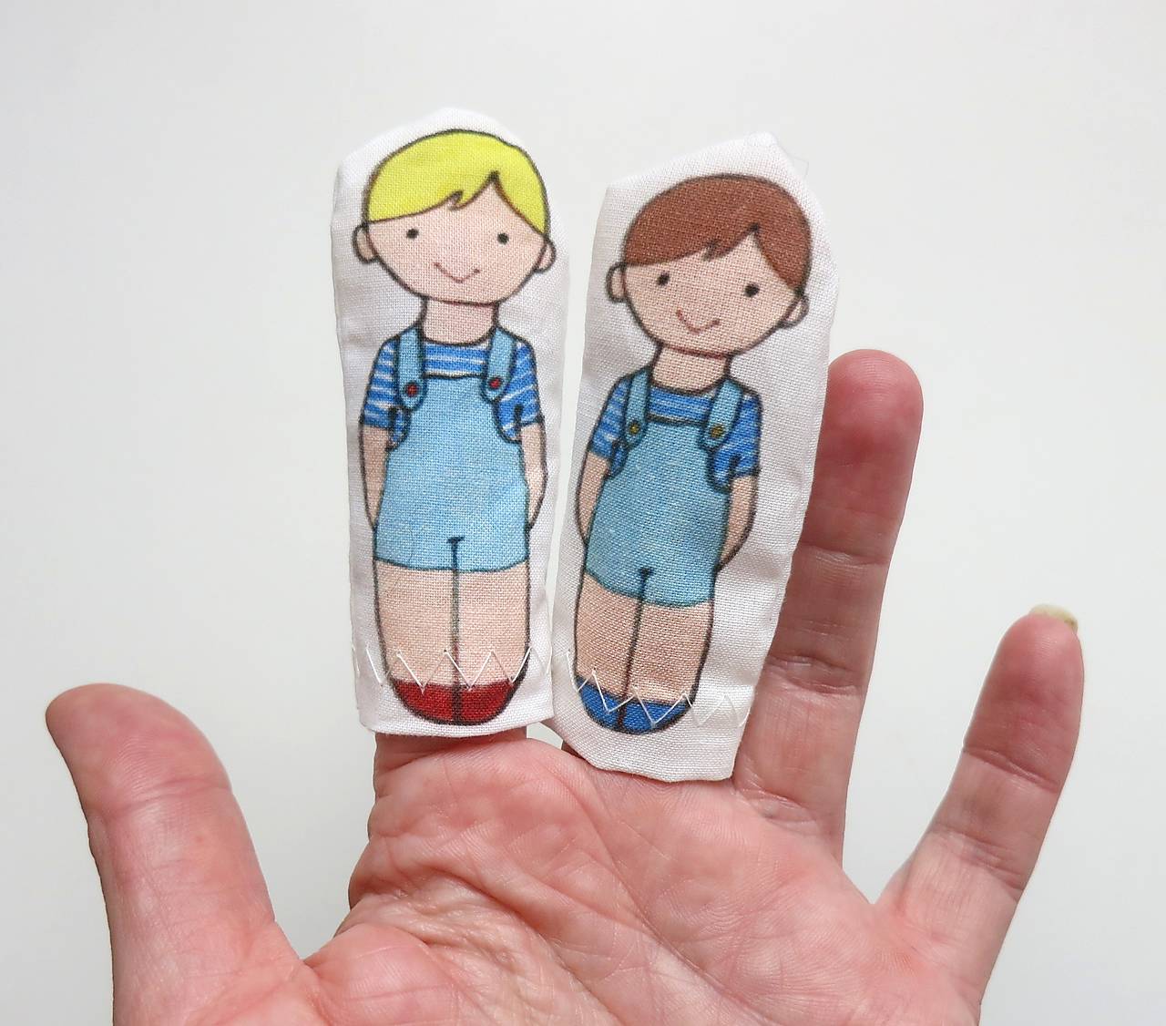 MINI pršteková maňuška - sada rozprávka o Jankovi a Marienke (Janko)