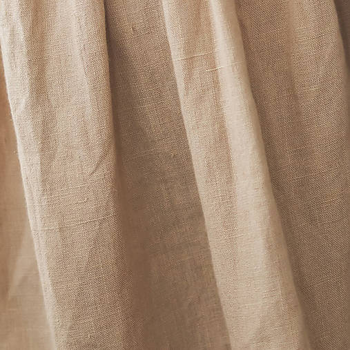 Ozdoby do vlasov - Vyšívaná ľanová mašľa Margarétka (Béžová) - 17633458_