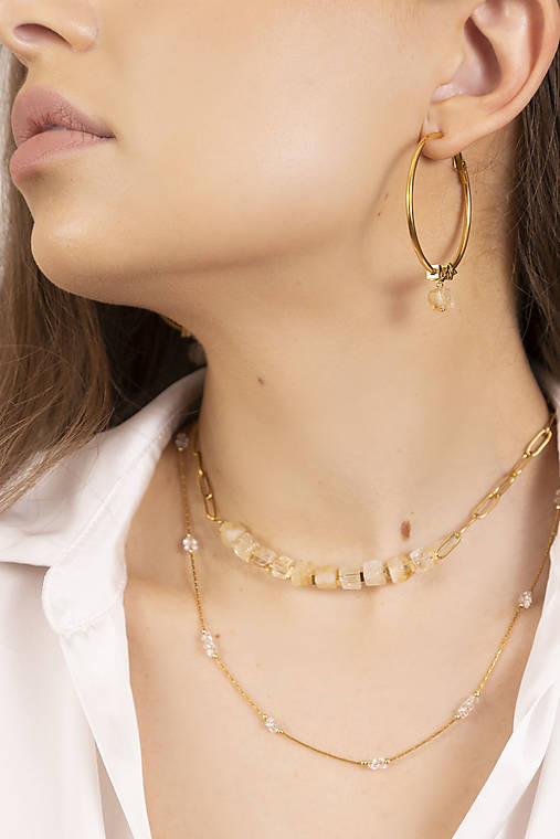 Náušnice s dotykom geometrie a elegancie – kolekcia Line Cube
