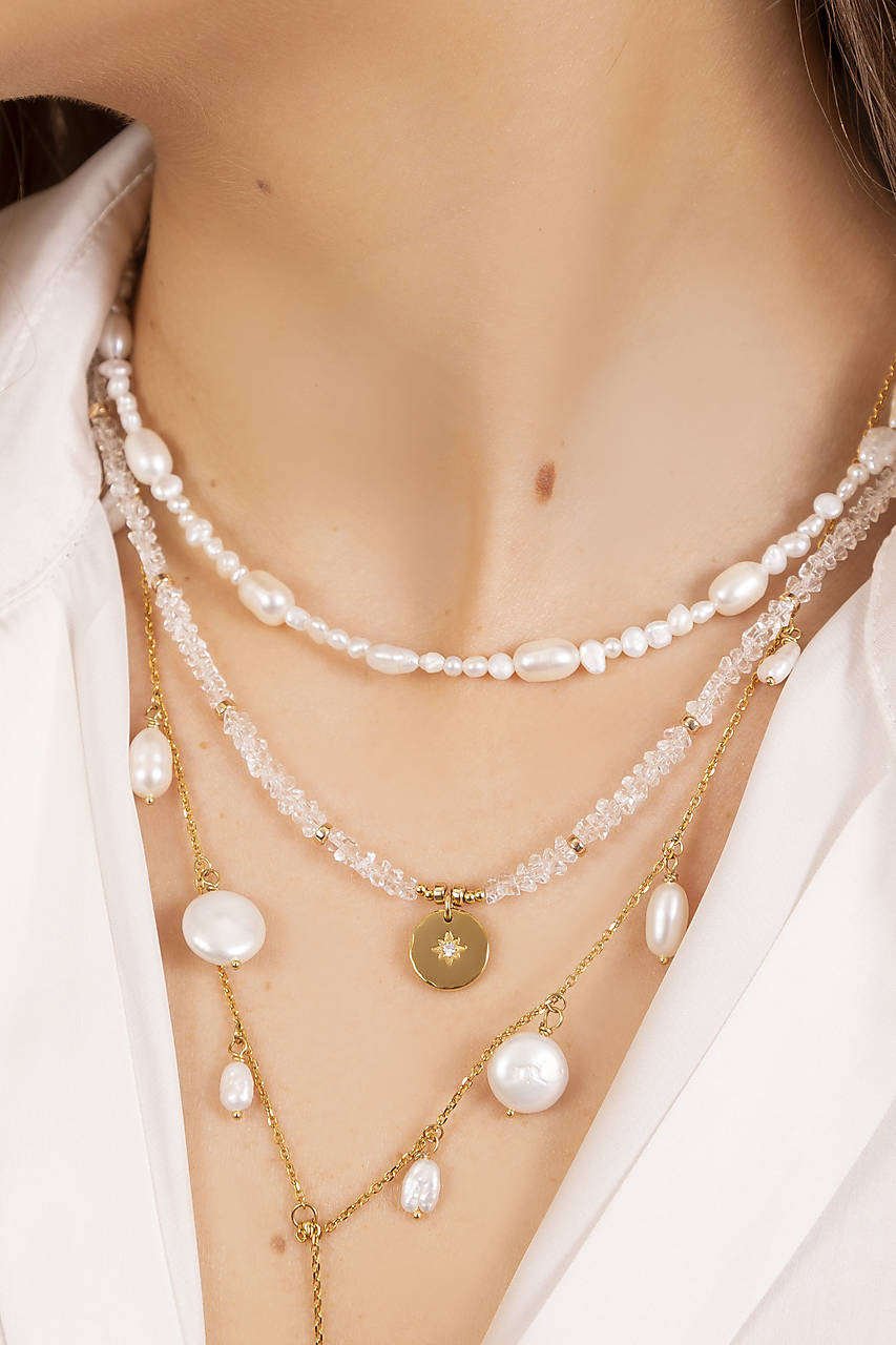 Náhrdelník z riečnych perál – La Perla Viva