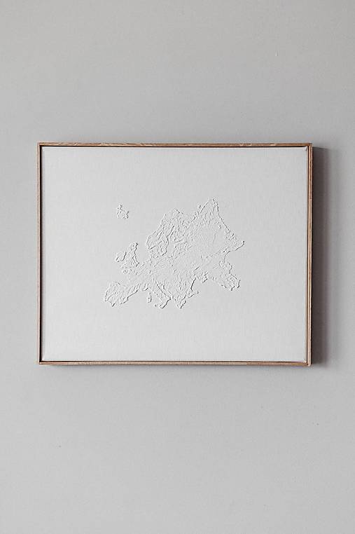 Obrazy - Texturovana mapa Europy - 17633749_