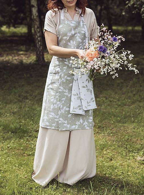 Iné oblečenie - Kuchynská zástera Šípky - 17636130_