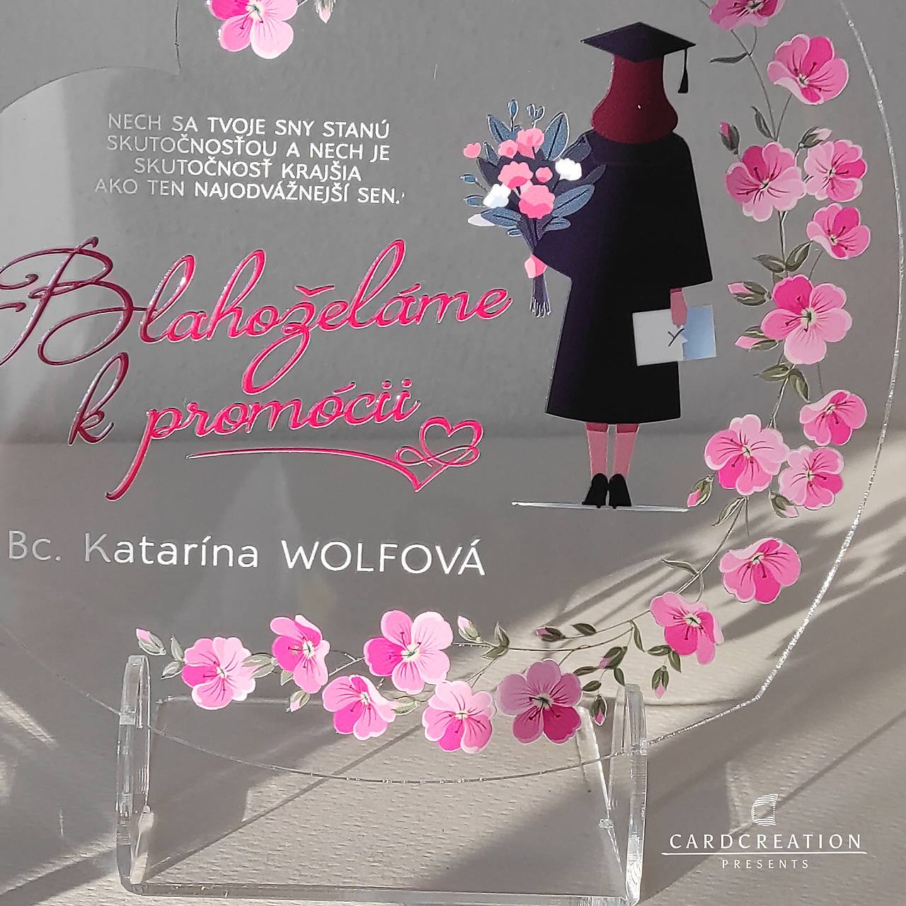 darček ku ukončeniu štúdia, promočný 002CA