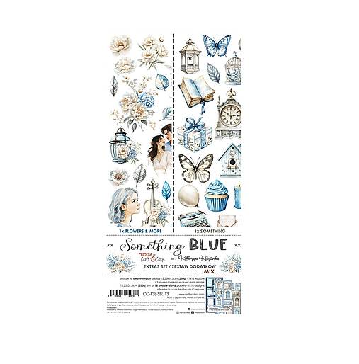 Papier - Scrapbook papier 6x12 Something Blue Mix - 17637655_