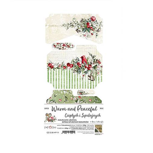 Papier - Scrapbook papier Junk Journal Warm and Peaceful - 17637673_