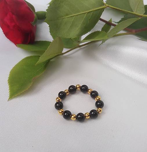 Prstene - Prsteň turmalín - 17637378_