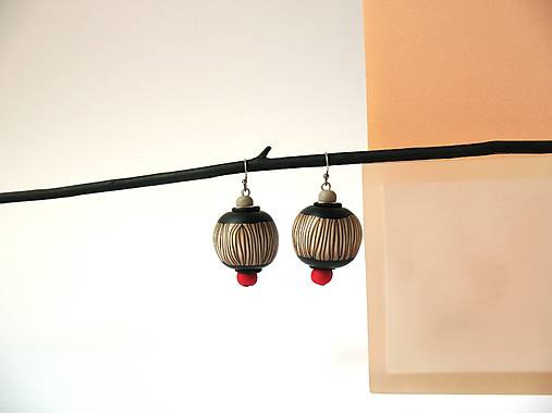 Náušnice - ,,Japan sisters,, - 17639958_