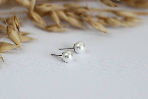 Perlové náušnice Júlia