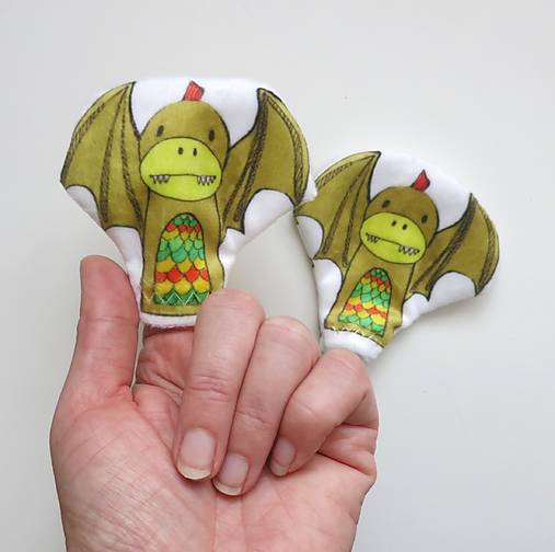 MINI pršteková maňuška - sada Kráľovstvo