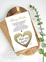 Papiernictvo - Elegantná, zlatá stieracia kartička pre družičku, svedka budeš mojou družičkou?  (družička) - 17639835_