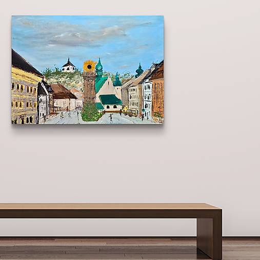 Obrazy - Banská Štiavnica – Námestie - 17640195_