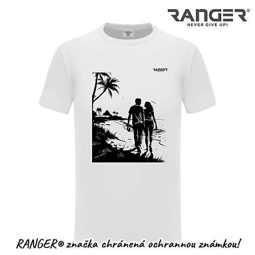 Topy, tričká, tielka - Tričko RANGER® - Romantika 02 - 17640274_