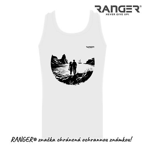 Topy, tričká, tielka - Tielko RANGER® - Romantika 06 - 17640564_