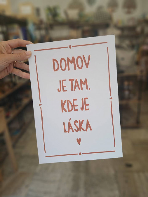 Plagát (Domov je tam, kde je láska)