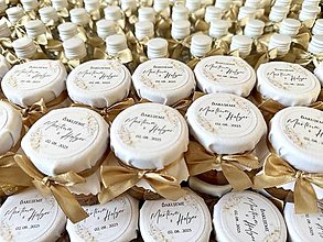 Darčeky pre svadobčanov - Mini medíky - 17643515_