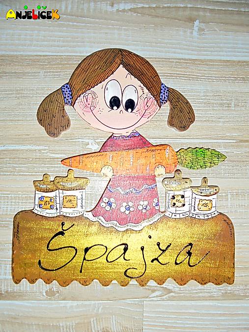 Tabuľky - Menovka - špajza - 17642453_
