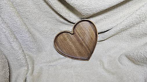 Nádoby - Servirovacia miska / podnos -Brest (Srdce) - 17643417_