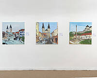 Obrazy - Žilina – Ráno v cudzom meste - 17642520_