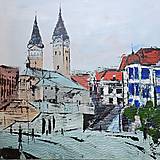 Obrazy - Žilina – Ráno v cudzom meste - 17642521_