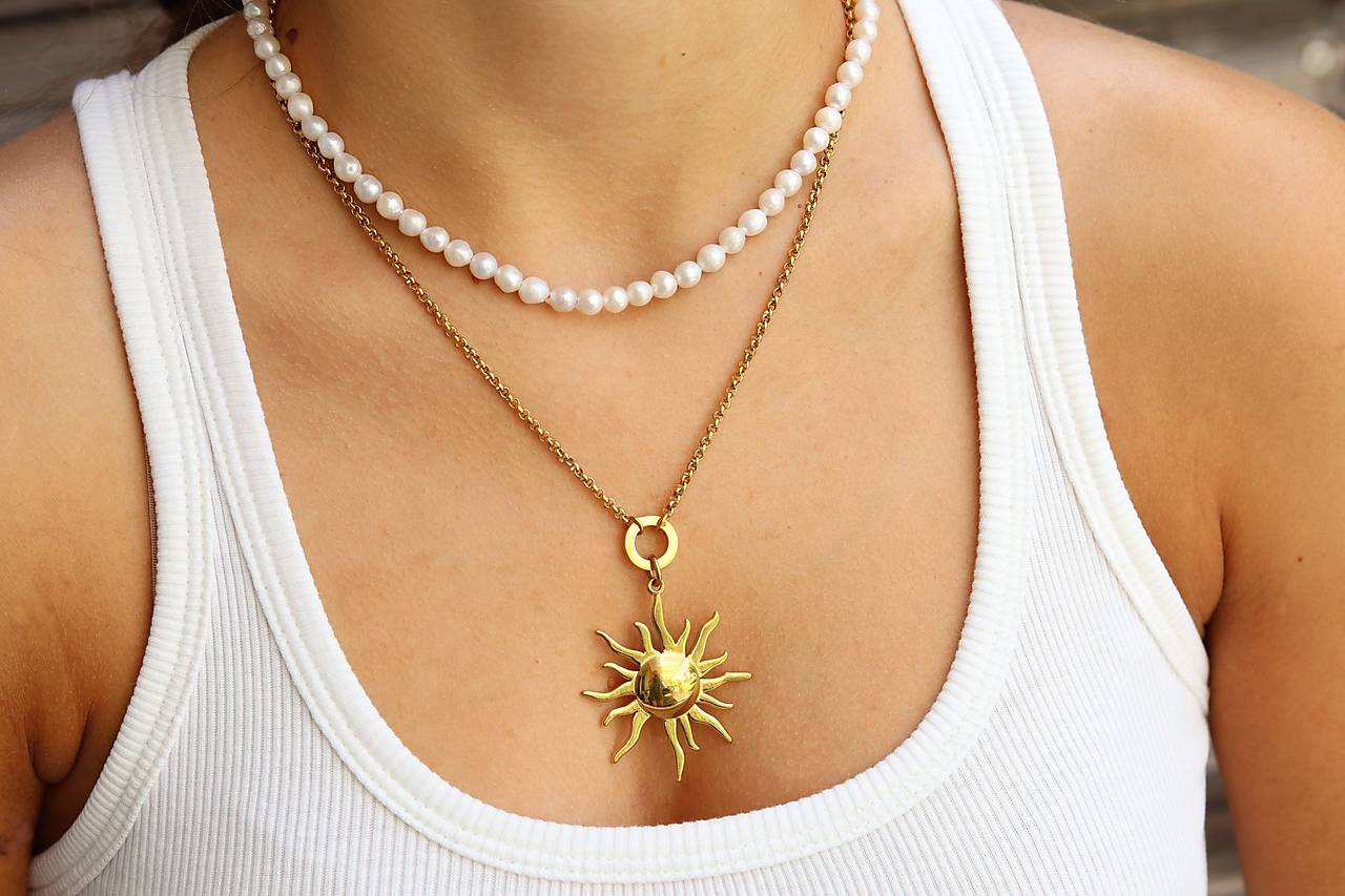 Perlový náhrdelník