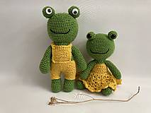Hračky - žabka a žabko - 17644331_
