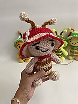 Hračky - včielky, včeličky  - farebné - 17644358_