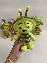 Hračky - včielky, včeličky  - farebné - 17644375_