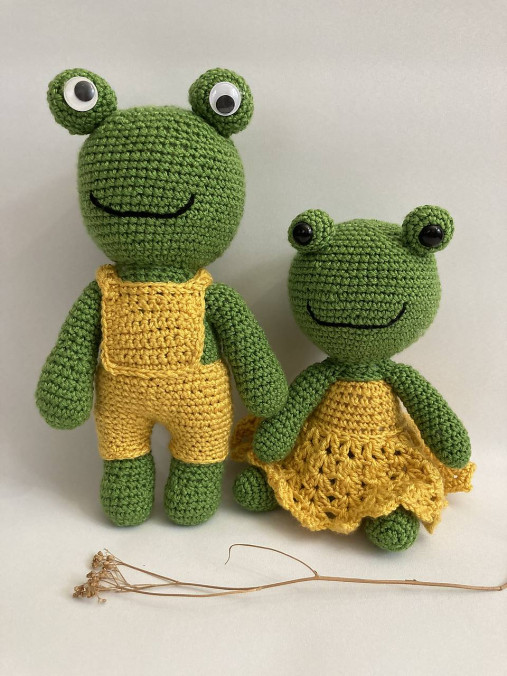 Hračky - žabka a žabko - 17644327_