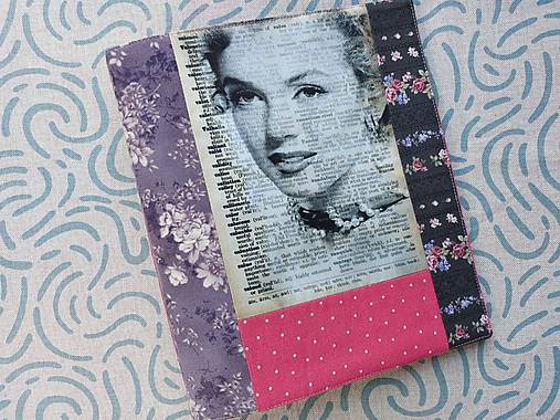 Papiernictvo - Obal na knihu Dívka z Hollywoodu PATCHWORK - 17644103_