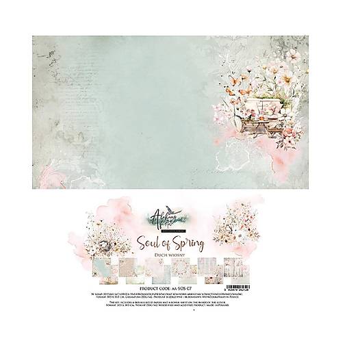 Papier - Scrapbook papier 12x12 Soul of Springs - 17645455_
