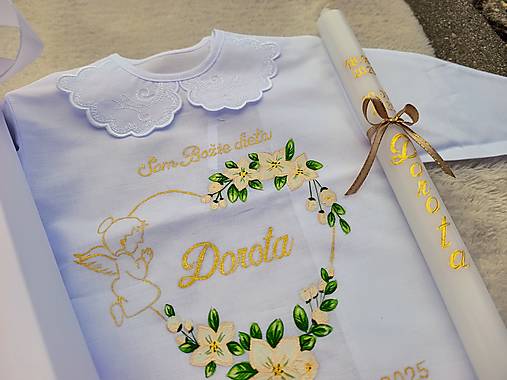 Detské oblečenie - Sada na krst č.52 - 17645988_