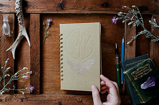 Papiernictvo - SPKK - upcyklovaný zápisník/skicár - 17645832_