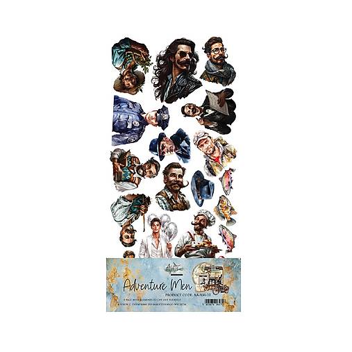 Papier - Scrapbook papier 6x12 Adventure Men - 17648719_