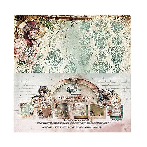 Papier - Scrapbook papier 12x12 Steampunk Dream - 17649506_