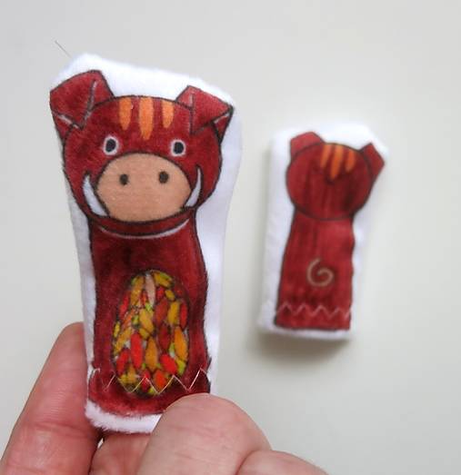 MINI pršteková maňuška - diviak
